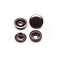 Standard Ring Snaps 4-Part Set Durable Heavy Duty Fasteners Multiple Colors